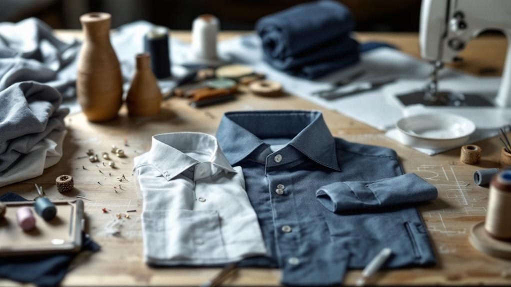sewing collars cuffs plackets
